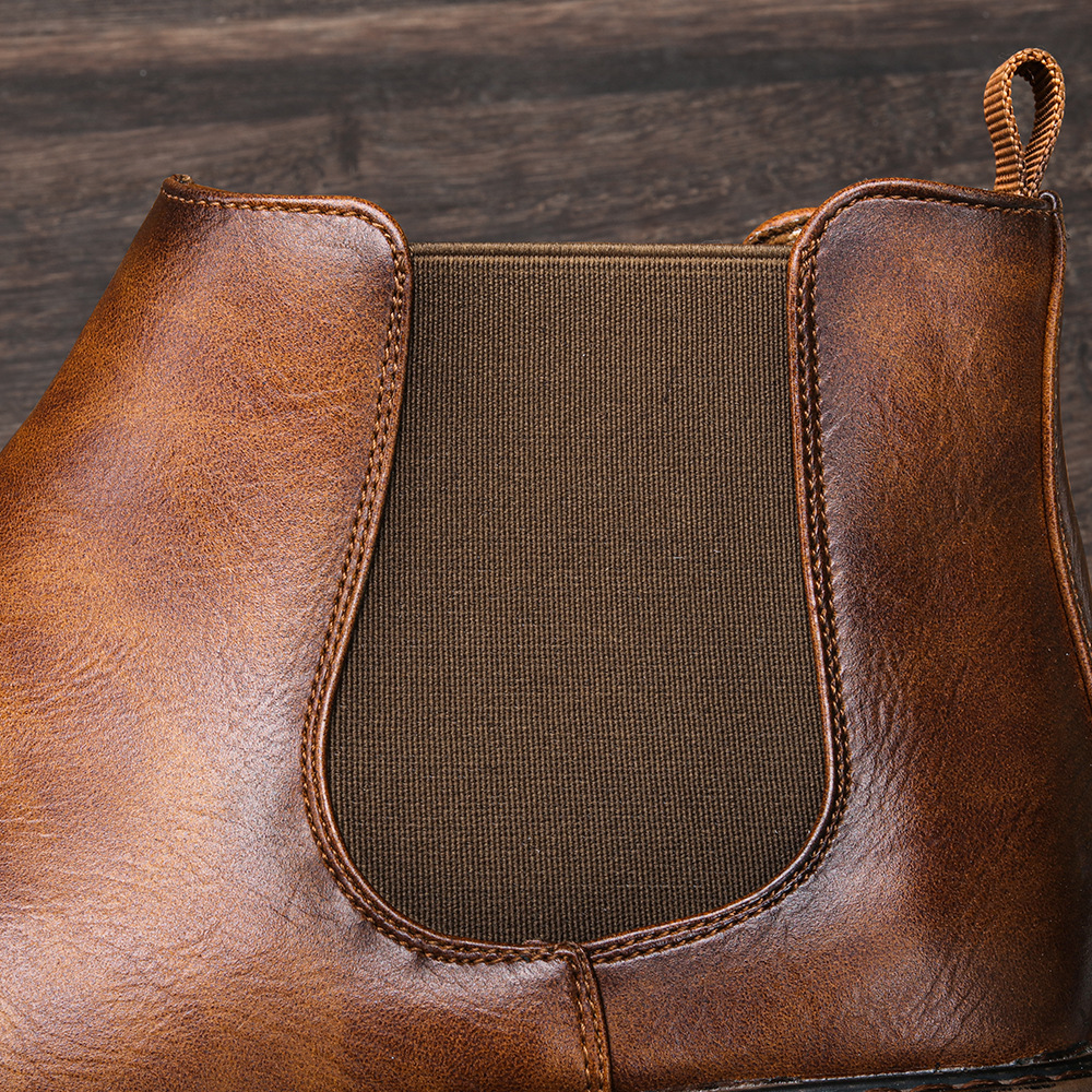 Giày bốt lông ấm áp phong cách CHELSEA trẻ trung dành cho nam