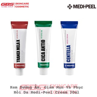 Kem Dưỡng Ẩm, Giảm Mụn Và Phục Hồi Da Medi-Peel Centella Mezzo/Cica Antio/ Tranex Melax Cream 30ml