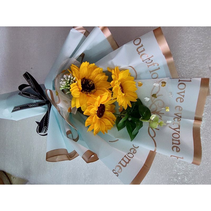 Hoa sáp hướng dương 3 b