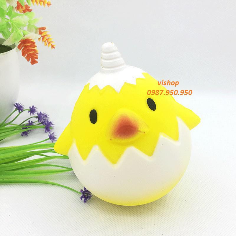 Bán squishy gà con trong trứng Siêu rẻ
