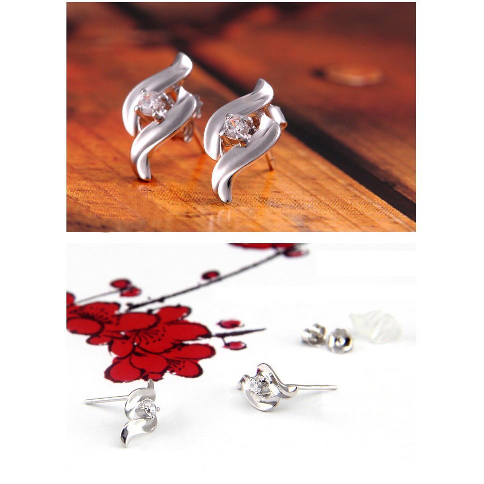 Khuyên Tai Bạc S925 Phong Cách Hàn Quốc Dành Cho Nữ