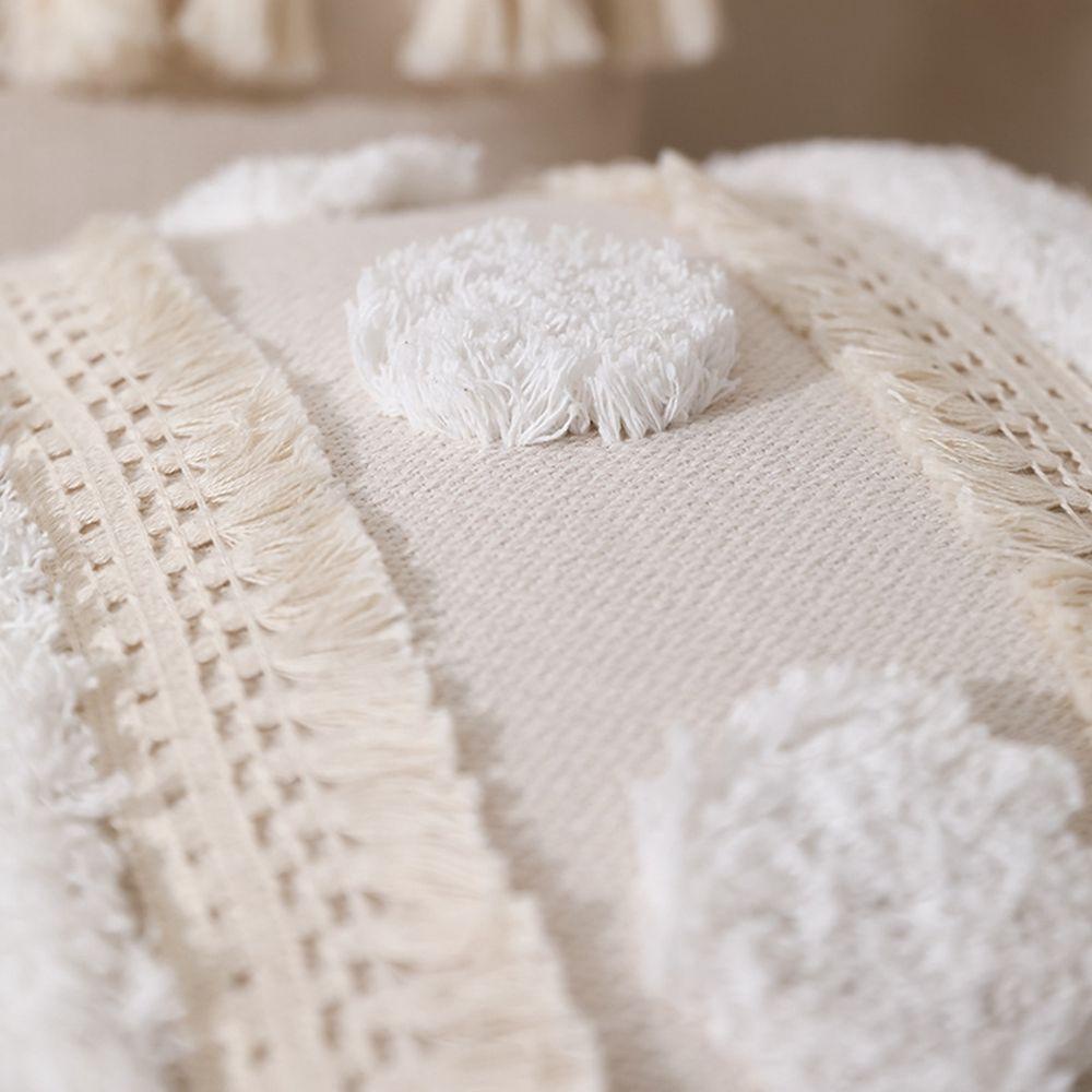 Áo Gối Lông Nhung Kích Thước 45 * 45Cm Phong Cách Boho|Phụ Kiện Trang Trí Nhà Cửa Hình Vuông Độc Đáo