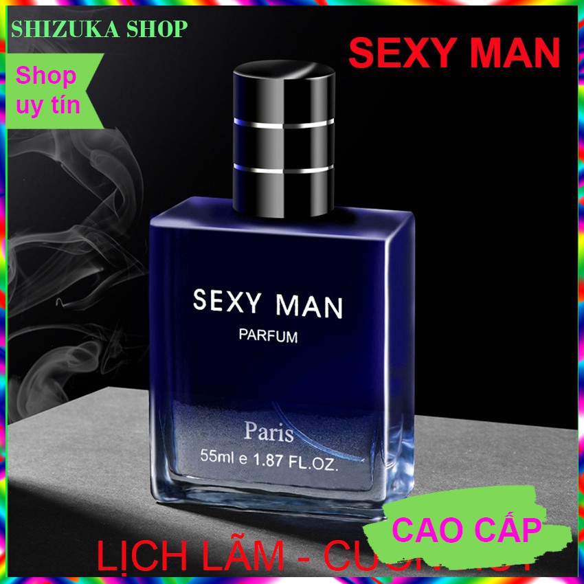 [55ml] Nước Hoa Nam Mini SexyMan Thơm Lâu Bền Mùi