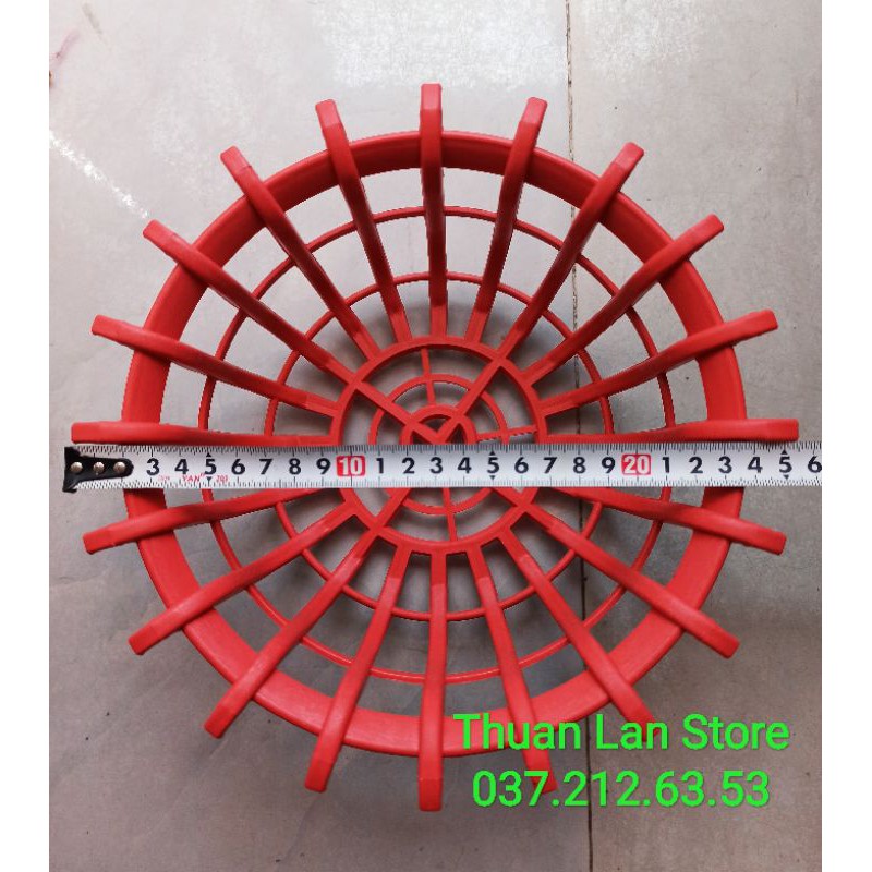 Chậu Nhựa Giả Gỗ Sen F25,5