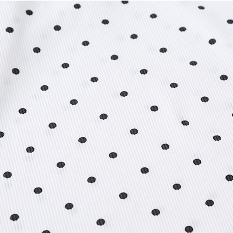 Bộ Đồ Ngủ  Cổ Bèo In Họa Tiết Chấm Bi Xinh Xắn Cho Bé Gái 0-8 Tuổi