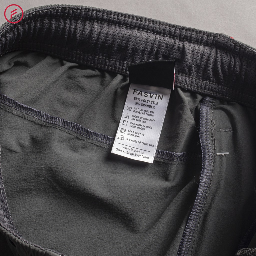 Quần đùi nam Fasvin Q20208.HN vải gió chun mềm mại co giãn
