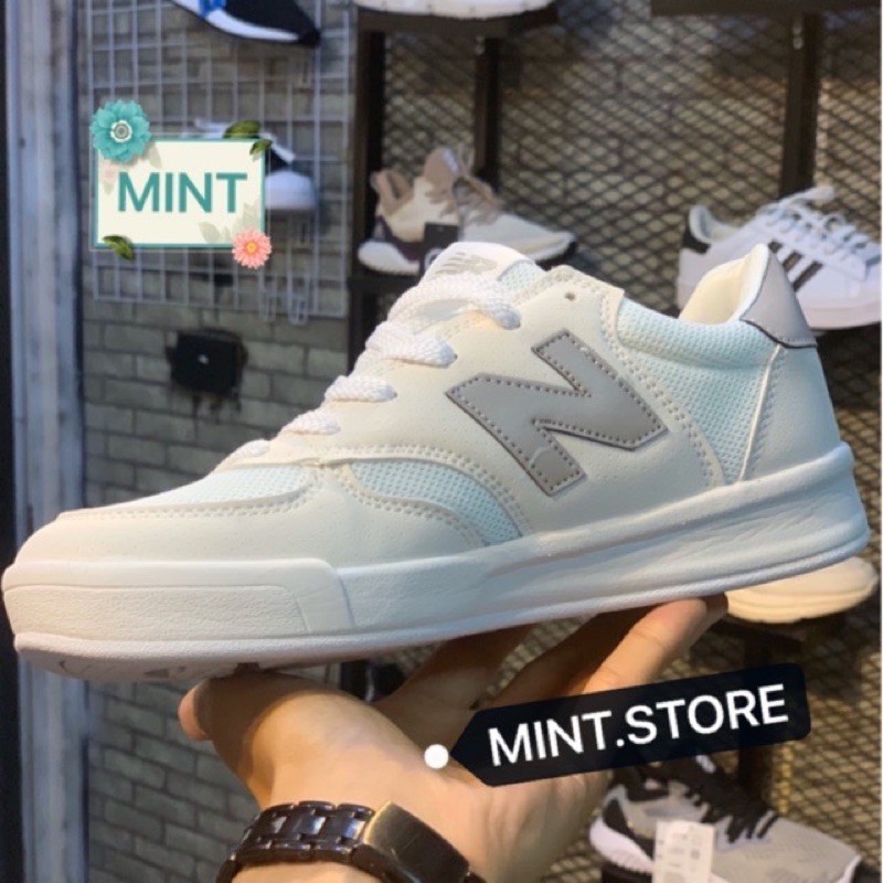 [MINTSTORE] Giày sneaker chữ xám thấp cổ