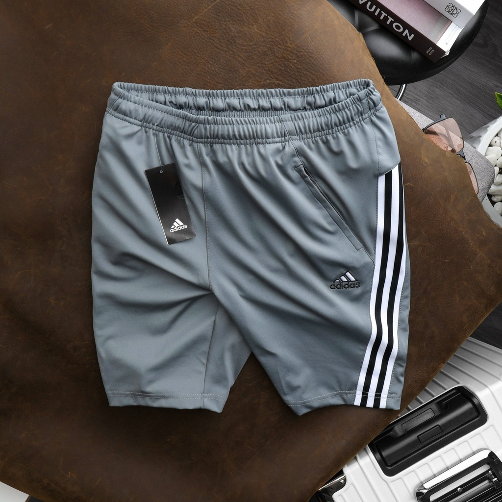Quần Short A.D.I.D.A.S 3 sọc chéo logo AD
