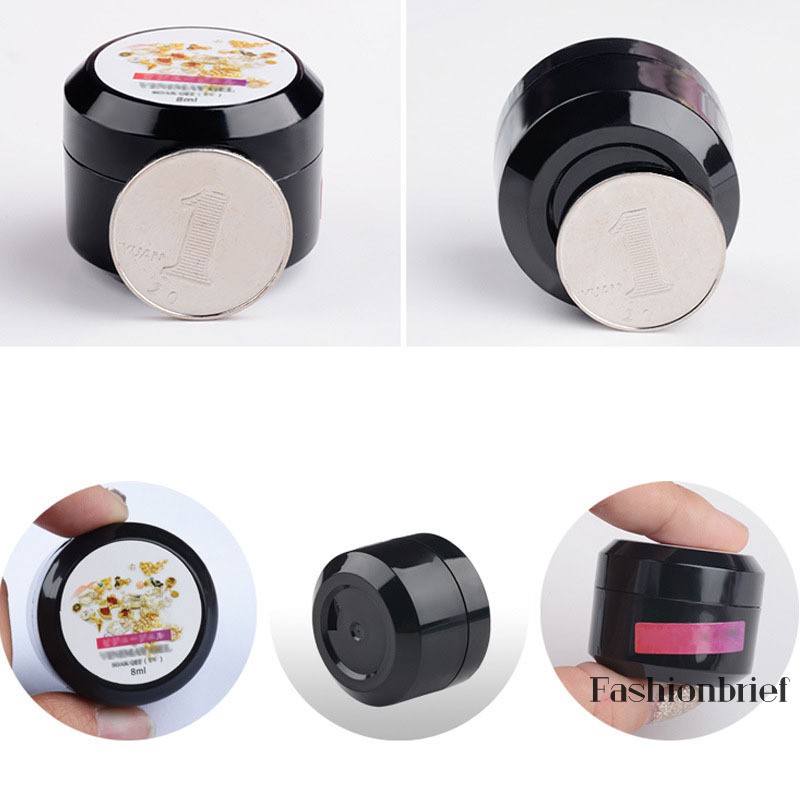 Keo dán trong suốt siêu dính thể tích 8ml tiện dụng cho làm móng nghệ thuật