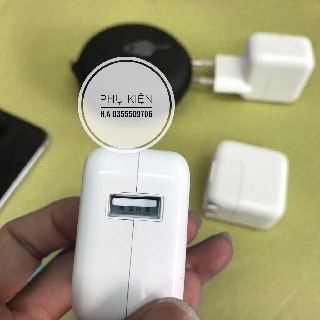 Củ Sạc 10w Hàng Xịn (Sạc Nhanh Iphone) Zin Bóc Máy