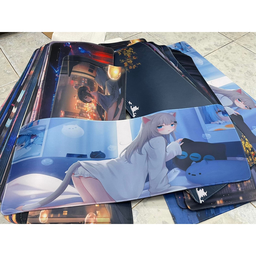 Lót chuột Anime mới 80x30x3