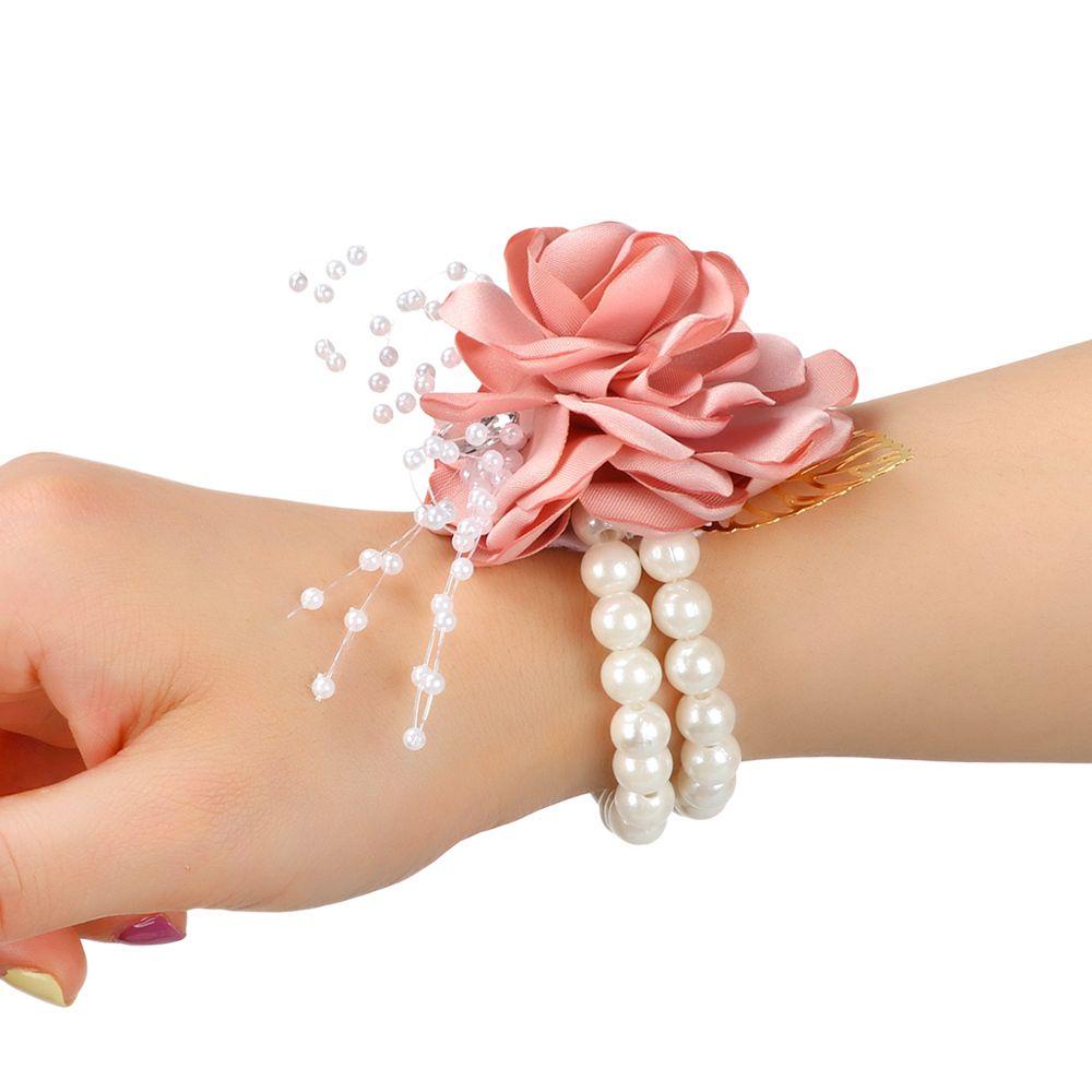 Vòng Hoa Đeo Tay Cho Cô Dâu Ngày Cưới