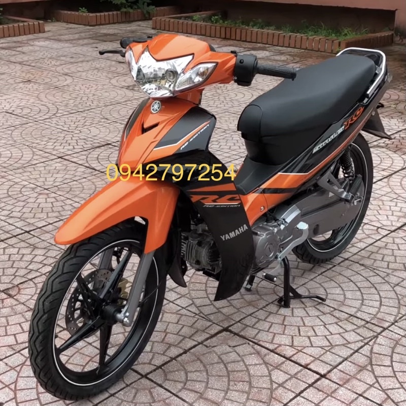 Sơn xe máy Yamaha Sirius màu Cam MTP518-1K và MCP518-2K Ultra Motorcycle Colors