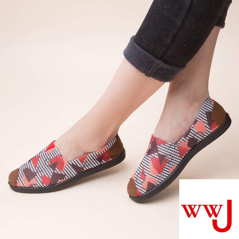 Giày Sandal Vải Lưới Bắc Kinh Cổ Điển Thoải Mái Thoáng Khí Thời Trang Mùa Hè Cho Phụ Nữ Trung
