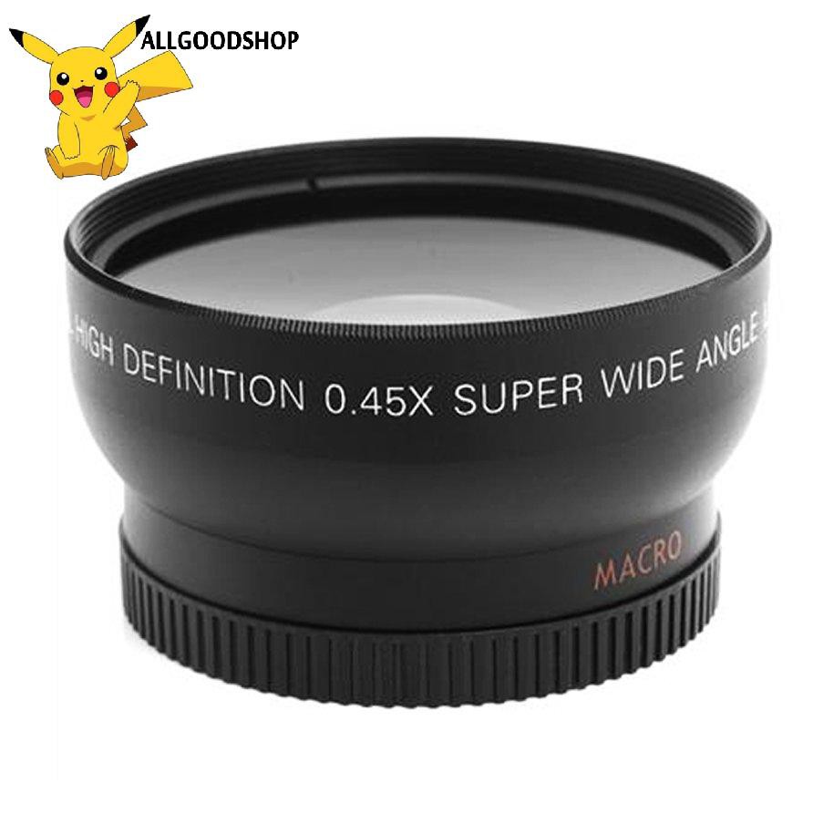 111all} 52MM 0.45 x Wide Angle Macro Lens for Nikon D3200 D3100 D5200 D5100