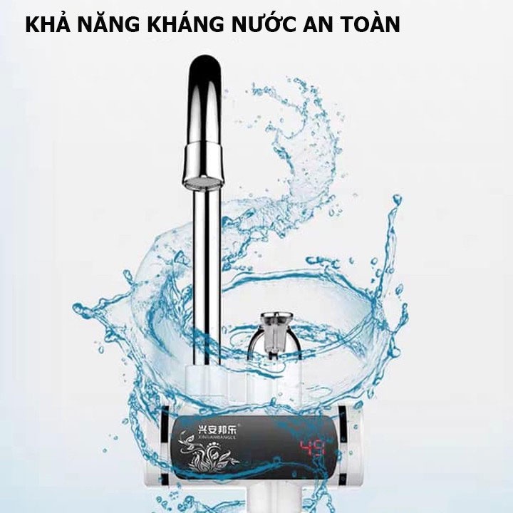 Vòi nước nóng lạnh, Máy làm nóng nước trực tiếp tại vòi QWater RX-02 làm nóng nhanh với 3 giây,