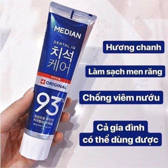 Kem Đánh Răng Median 93% Paste 120gr