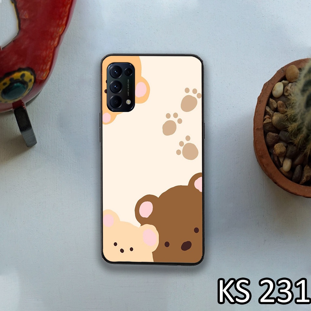 [FreeShip ExTra] Ốp lưng Oppo A94/Oppo A94 5G/Oppo A95/Oppo A95 5G in hình gấu dễ thương, giá cực tốt
