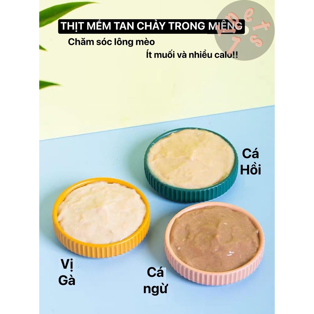 [Mã 159FMCGSALE giảm 8% đơn 500K] SÚP THƯỞNG LTPETs Cho Mèo 15G