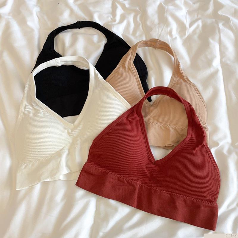 Áo ngực thể thao màu trơn phong cách hàn quốc thời trang quyến rũ cho nữ
