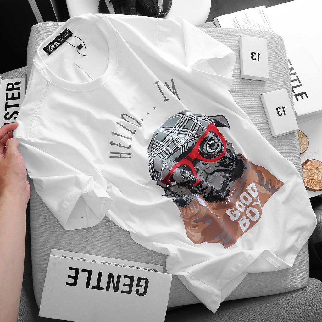 Áo Thun Hàng Hiệu Relax and hello...i&quot;m