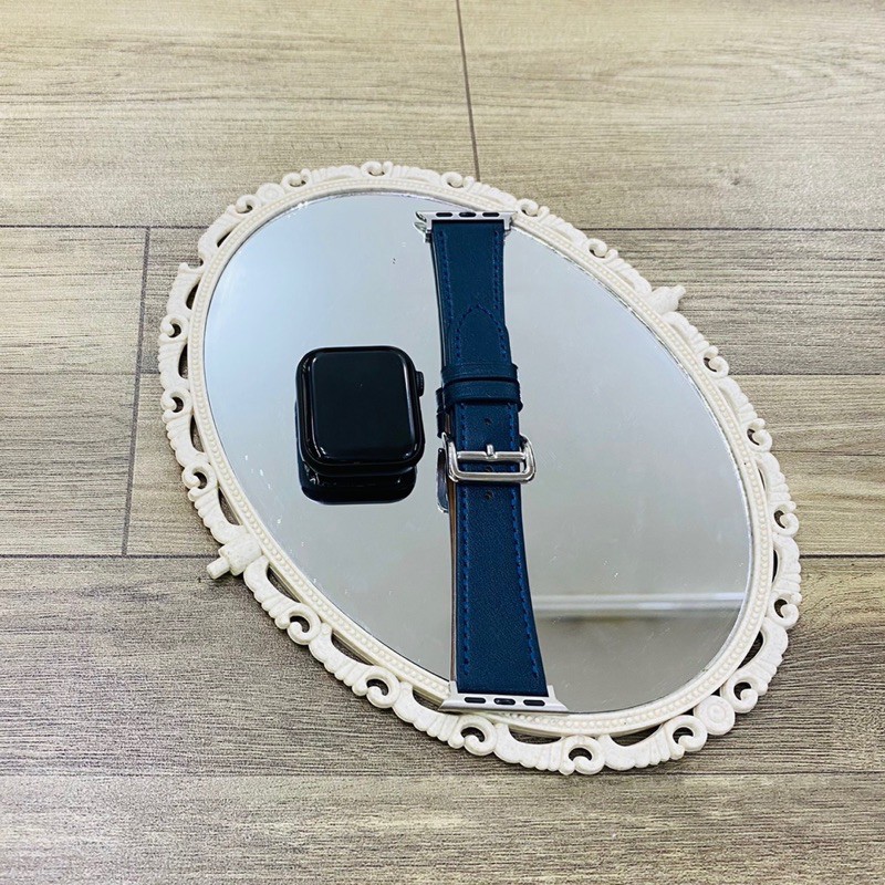 dây da thay thế màu xanh cực đẹp dành cho applewatch