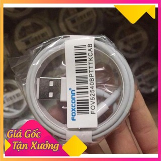 HOT  Cáp iphone foxconn - Cáp Sạc iphone lightning (cam kết chất lượng)