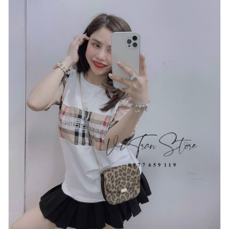 Áo thun ôm borip bbr Freesize 55kg Cd