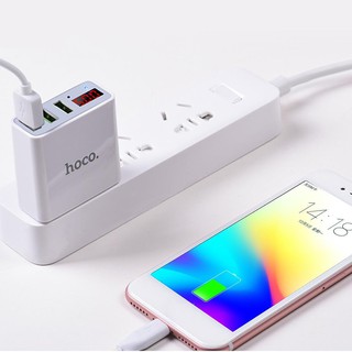 Cốc Sạc Hoco C15 3 Cổng Sạc Nhanh