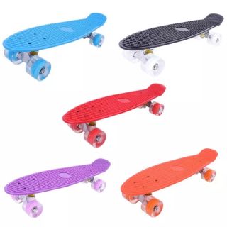 Ván trượt nhựa có đèn nhiều màu - nhựa chịu lực siêu bền