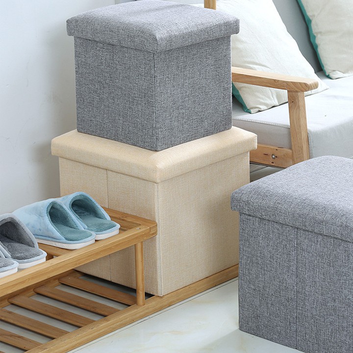 Ghế hộp đựng đồ - chất liệu tốt đa năng 💥PAULO STORE💥