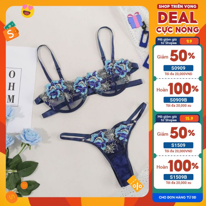 Lakie_bikini: Đồ Lót/ Đồ Ngủ Ren Sexy Kèm Kẹp Tất Ren Sexy Có Gọng, Sexy Lacey Underwear