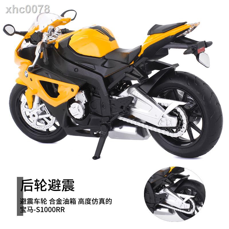 Màu Sắc Mô Hình Xe Mô Tô Bmw S1000Rr Tỉ Lệ 1: 12