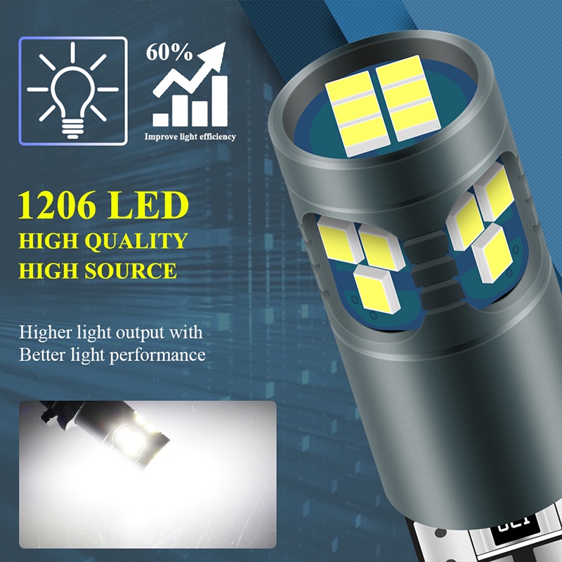 Đèn led KEVANLY T10 W5W 18smd siêu sáng DC 12V chuyên dụng dành cho xe hơi