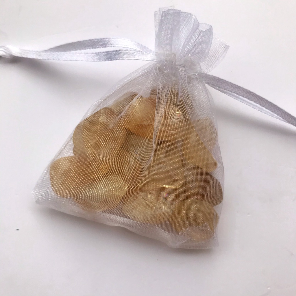 Túi đá Thach Anh vụn  , Đá thanh tẩy, kích thước từ 1 - 2,5 cm.