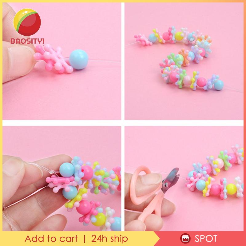 Bộ 450 Hạt Xâu Chuỗi Làm Trang Sức Cho Bé