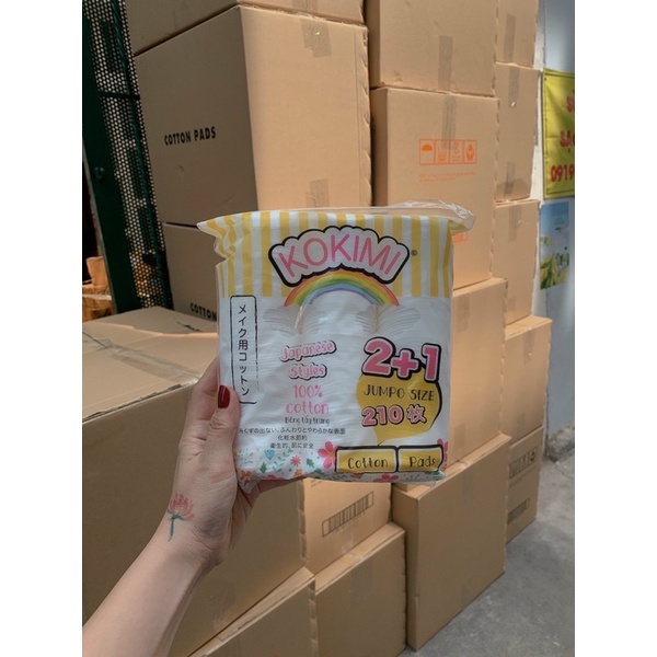 Bông Tẩy Trang Mihoo Kokimi Cotton Pads