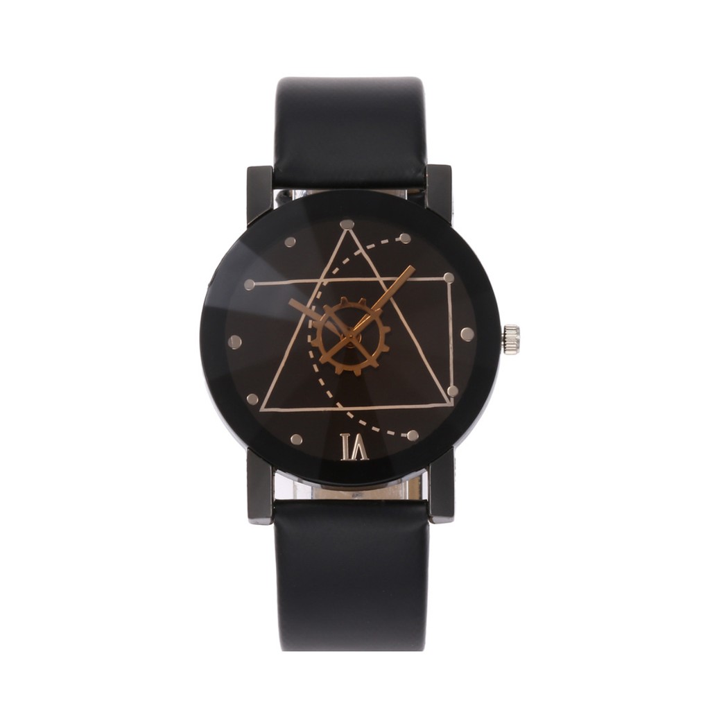 [Mã FAMARAL2 giảm 10K đơn 50K]ĐỒNG HỒ NAM NỮ DÂY DA ULZZANG MẶT XOẮN TAM GIÁC SIÊU SANG CHẢNH CỰC ĐẸP | BigBuy360 - bigbuy360.vn