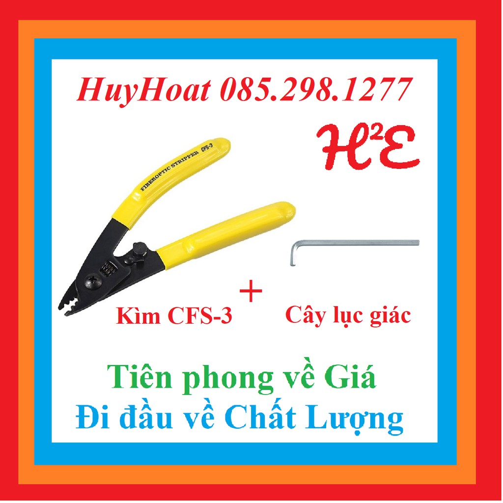 Kìm cắt và tuốt sợi quang CFS-3 chính xác, cao cấp (CFS3)