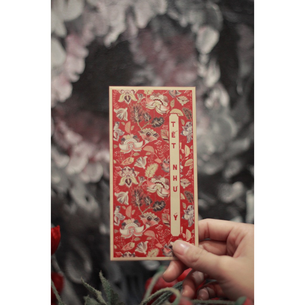 60 Chiếc Lì Xì Thiết Kế HOA LÁ Siêu Hót 2023