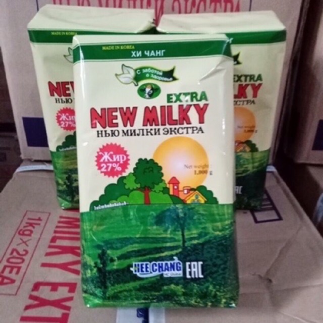 1KG SỮA BÉO NGUYÊN KEM NGA DÀNH CHO NGƯỜI GẦY DATE MỚI NHẤT