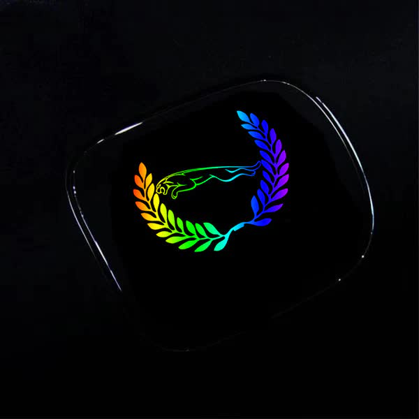 Tem Dán Phản Quang Logo Biểu Tượng Bông Lúa Thần Trang Trí Ô Tô Siêu Đẹp