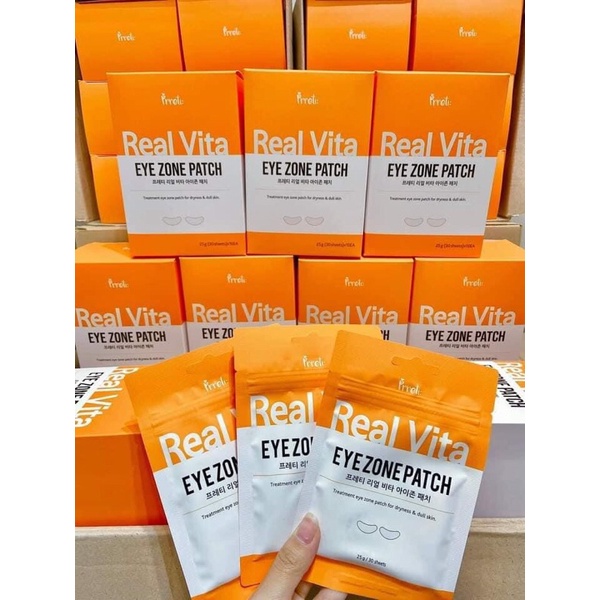 Mặt nạ cho mắt Prreti Real Vita Eye Zone Patch