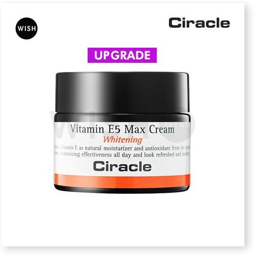 [Mã giảm giá] Kem dưỡng trắng phục hồi da CIRACLE Vitamin E5 Max Cream 50ml