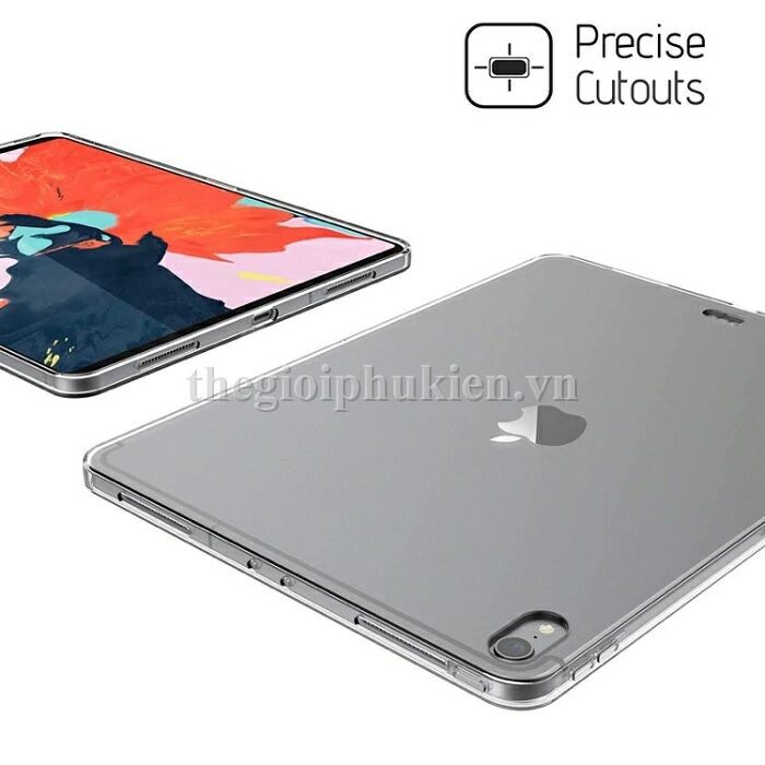 Ốp lưng silicon dẻo trong suốt iPad Pro 11 inch(2018) siêu mỏng