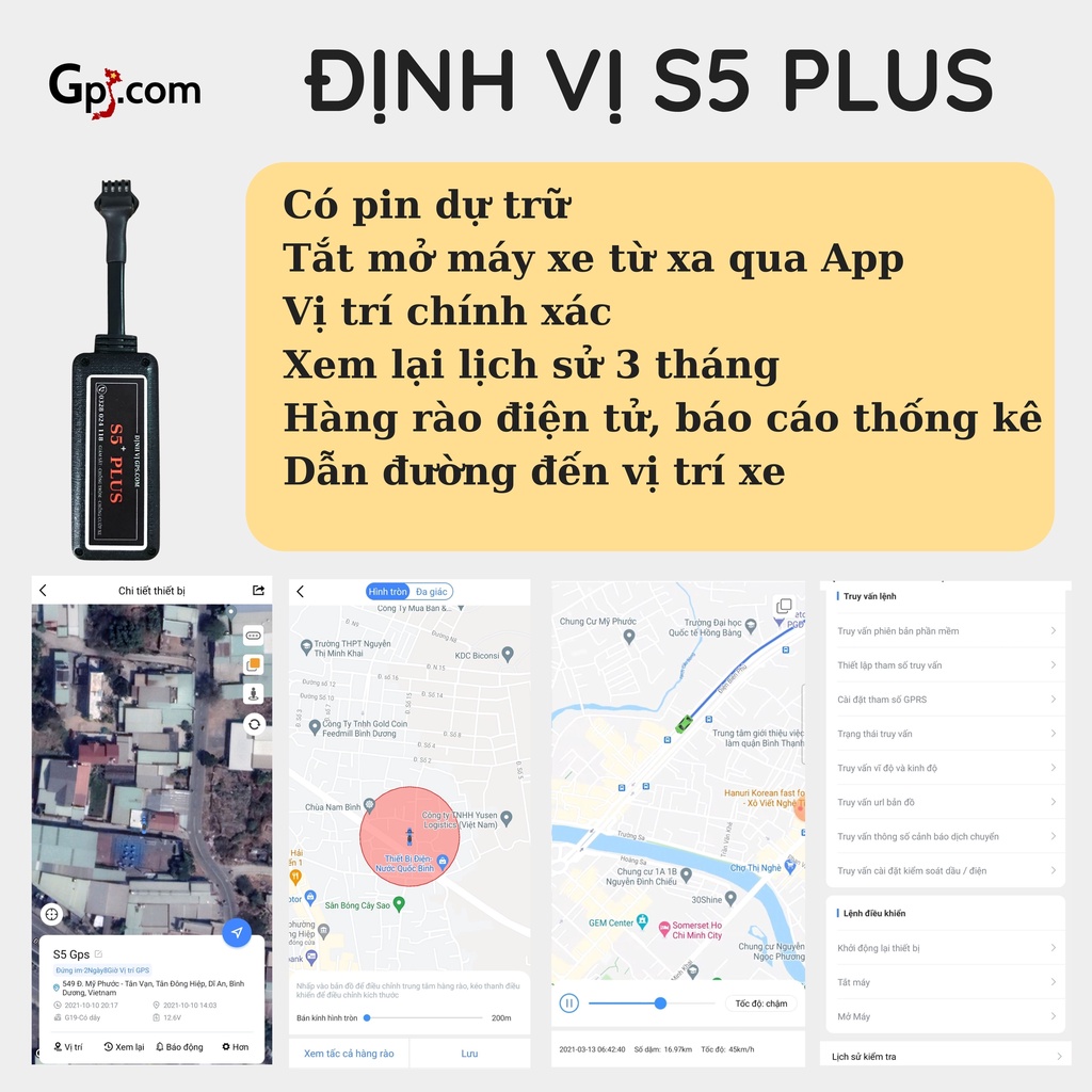 ĐỊNH VỊ XE MÁY, ĐỊNH VỊ Ô TÔ S5 SIÊU NHỎ GỌN, CHỐNG NƯỚC PHẦN MỀM QUẢN LÝ FULL HD