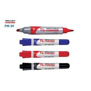 BÚT LÔNG DẦU PM09 FLEXOFFICE có 3 màu xanh đỏ đen