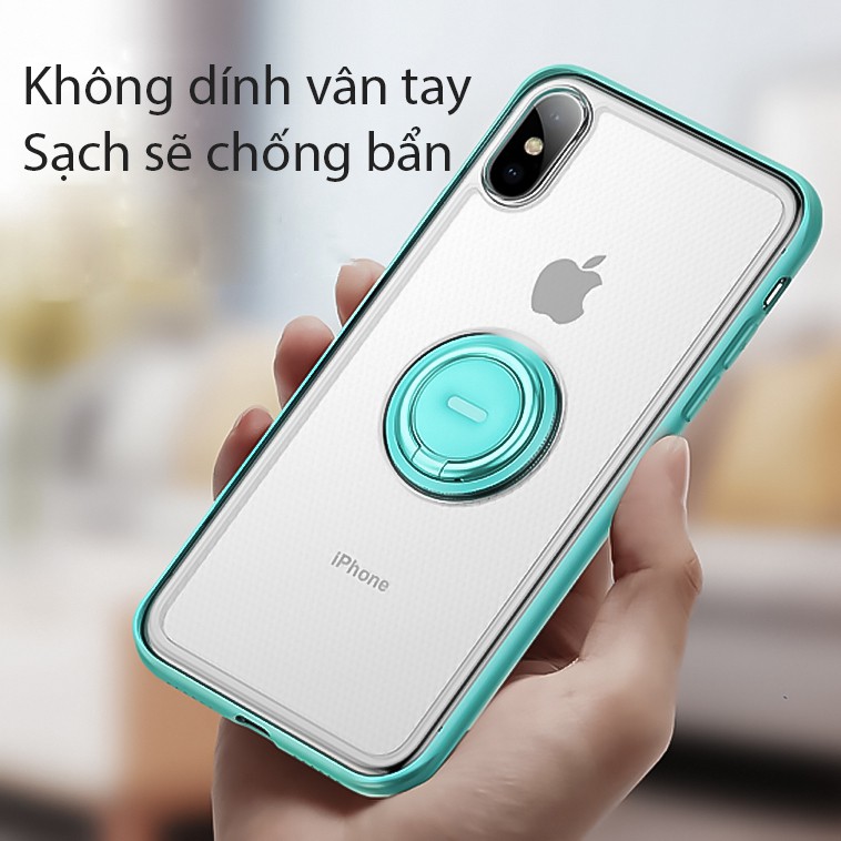 Ốp lưng kèm iring Baseus Bảo vệ che chở cho cả camera còn là giá đỡ cho bạn iring có thể xoay 360 độ