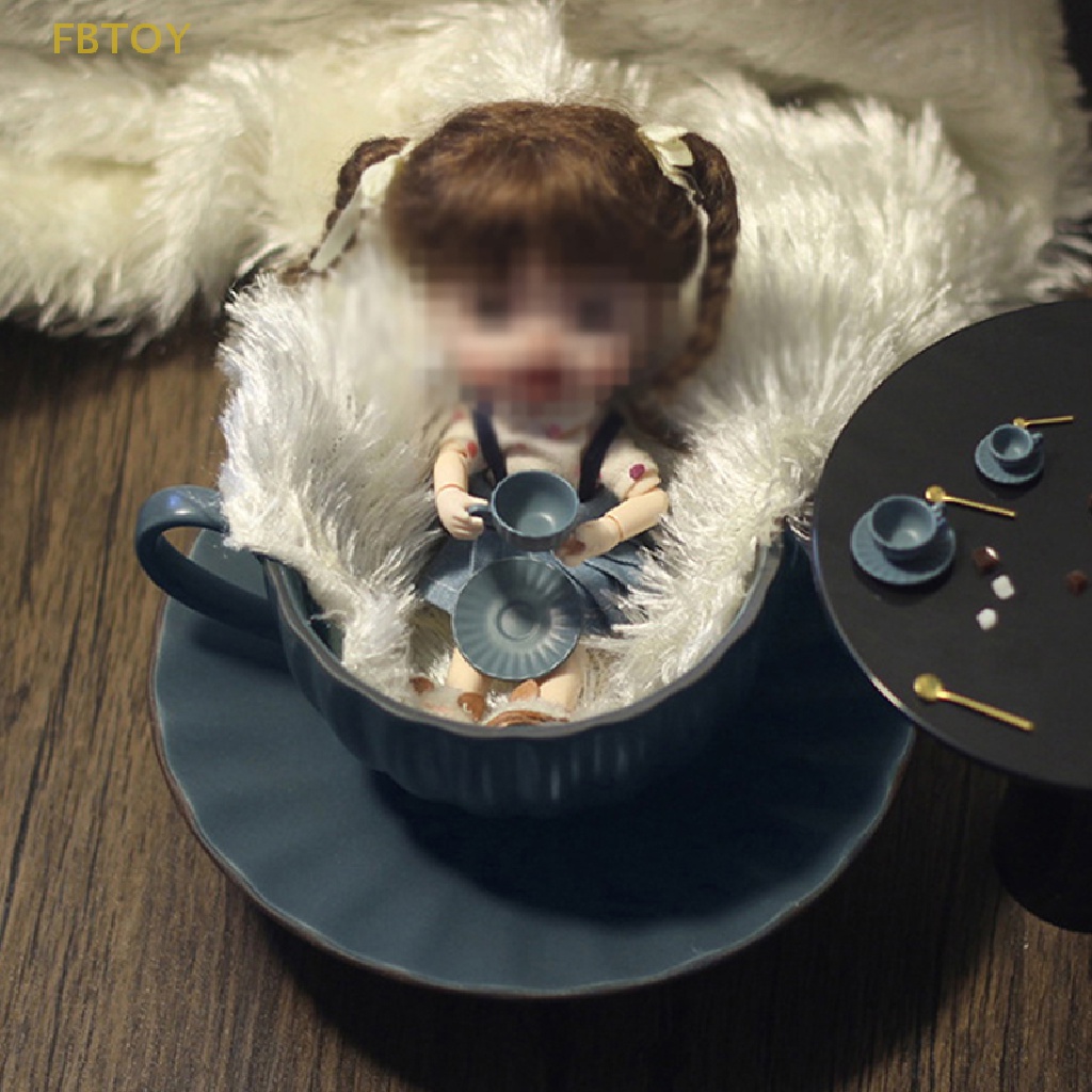 Bộ 3 Muỗng Cà Phê Mini Tỉ Lệ 1: 12 Dùng Trang Trí Nhà Búp Bê