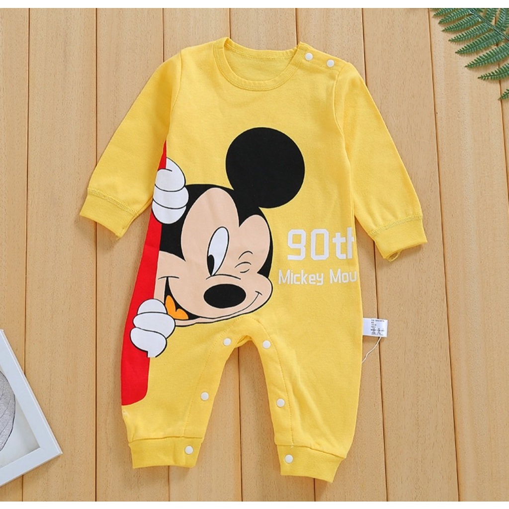 Quần áo trẻ em Bộ body dài tay cho bé trai bé gái 0 đến 24 tháng tuổi body thu đông dây buộc hình thú BD042